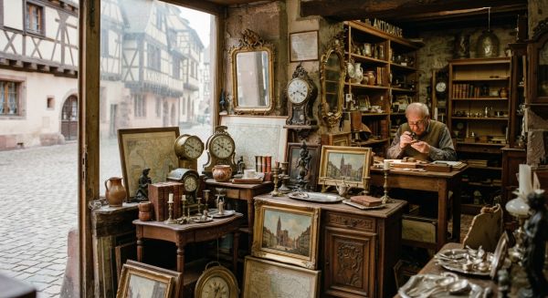 Les trésors d'un antiquaire à Strasbourg : découvertes uniques