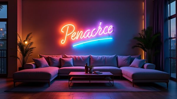 Personnaliser son néon pour créer une ambiance unique