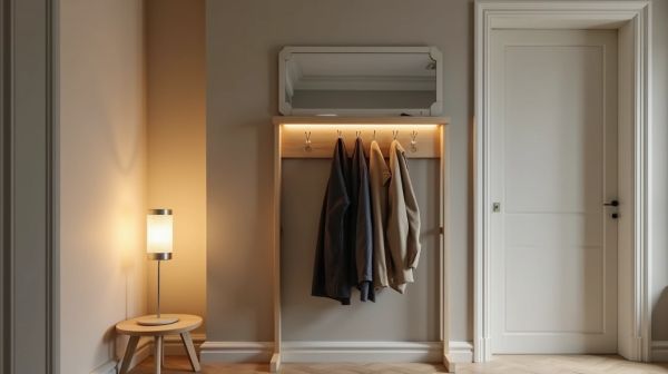 Transformez votre entrée avec un porte manteau astucieux
