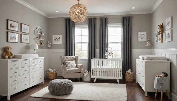 Chambre bébé : vos clés pour un espace sécurisé et moderne